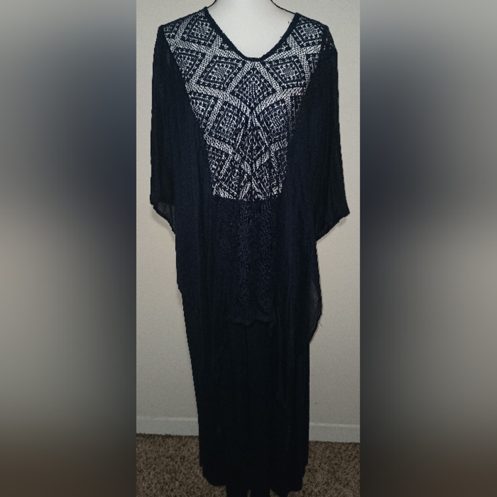 NWT New York & Co Designer 2pc Maxi Skirt Suit (14/16)